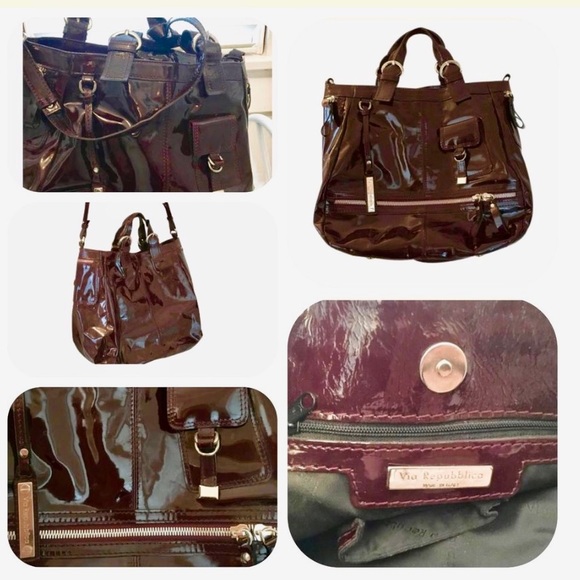 Italy ⭐️ Via Repubblica ⭐️ shoulder tote - Picture 8 of 13